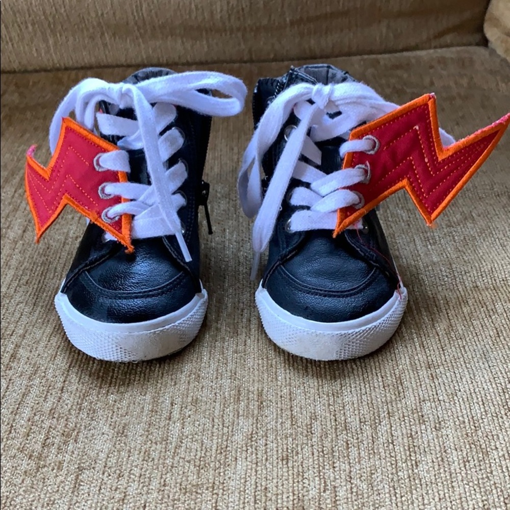 Cat & Jack High Tops with Lightning Bolt